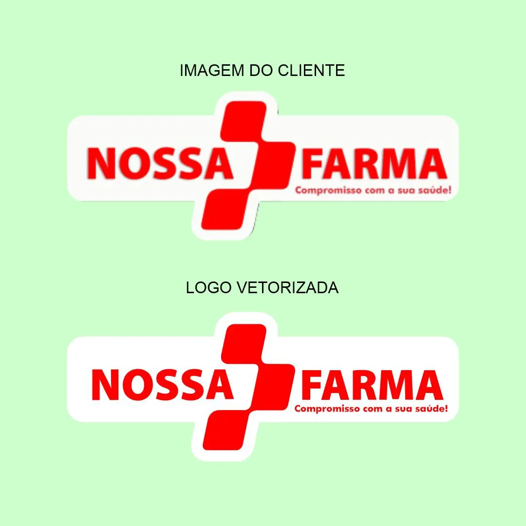 vetorização de logos