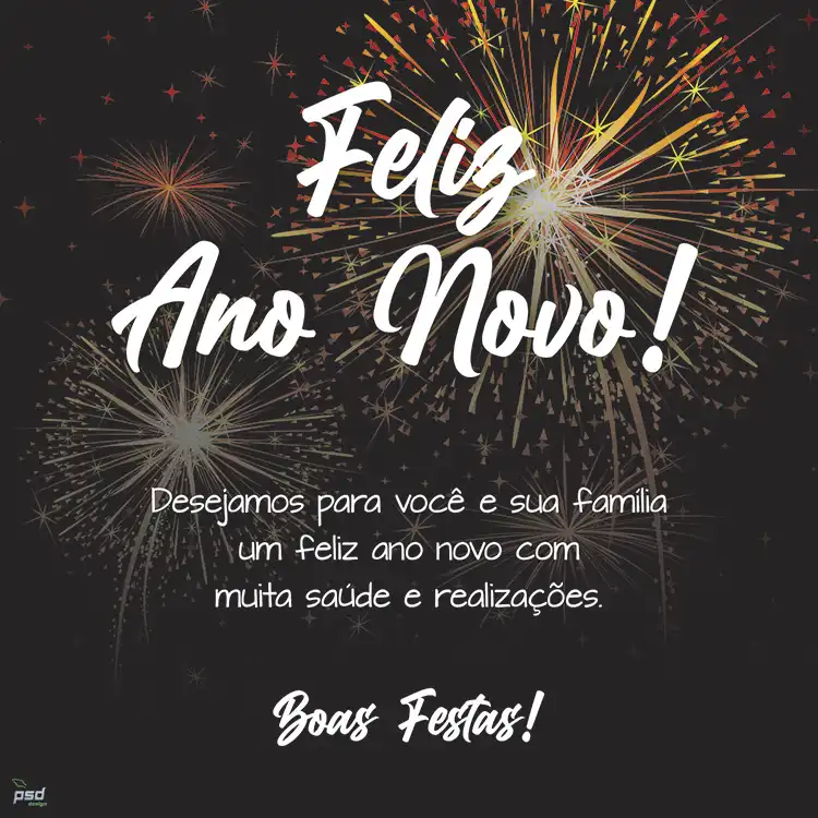 arte feliz ano novo