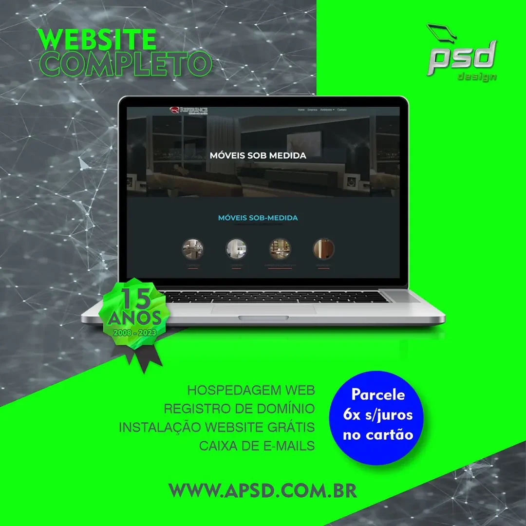 website parcelado no cartao