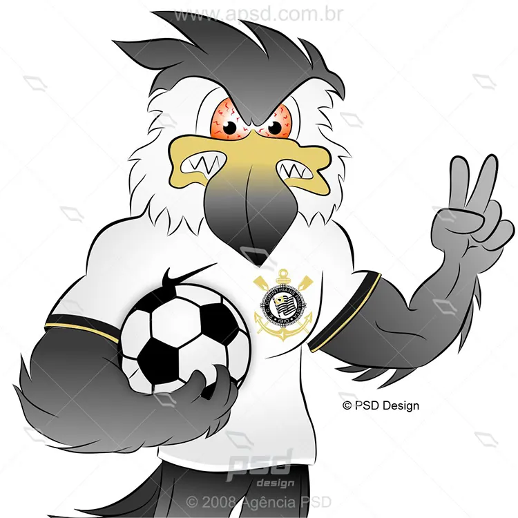 mascote gavião