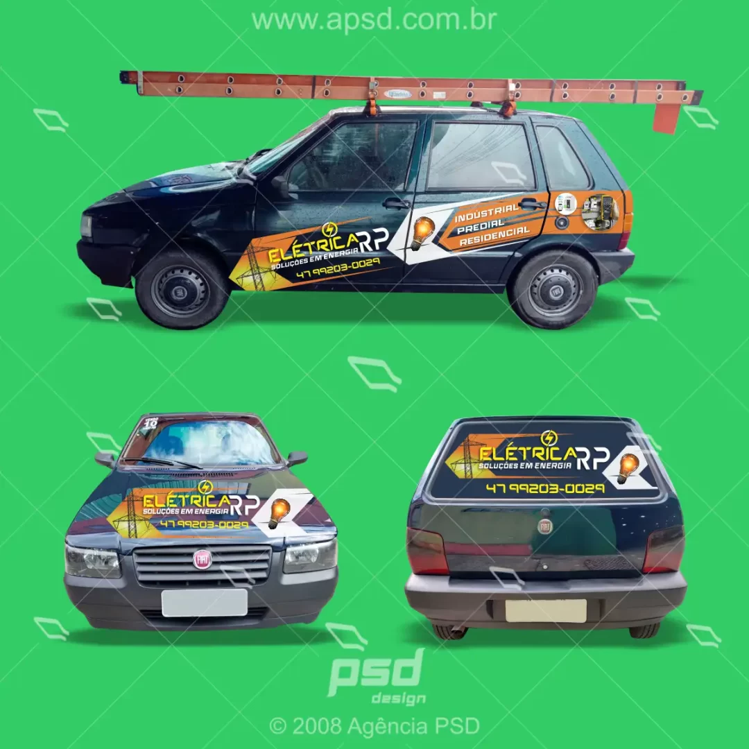 kit adesivo fiat uno