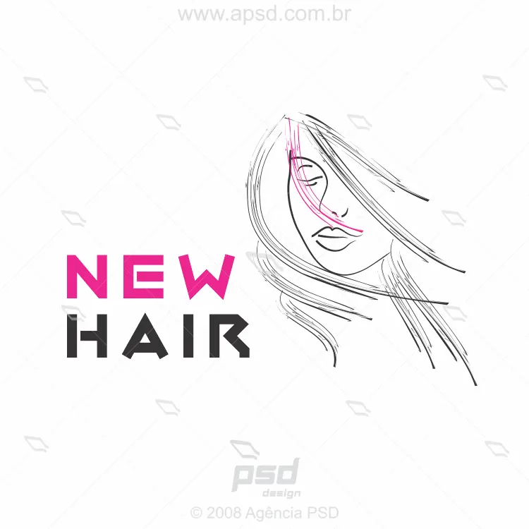 logo new hair