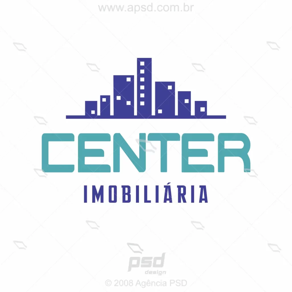 Logo center imobiliária