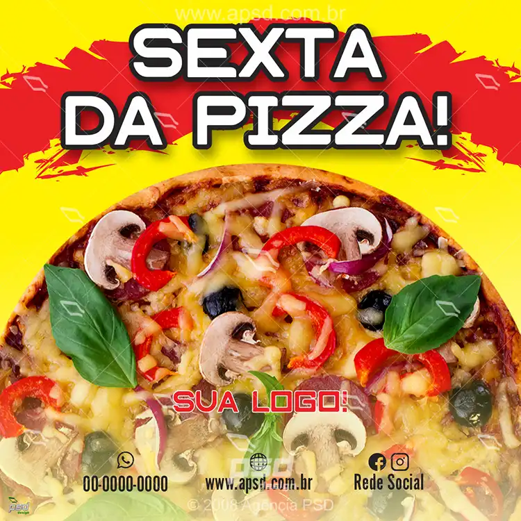 arte sexta da pizza