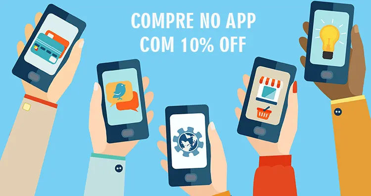 compre no app com 10% de desconto
