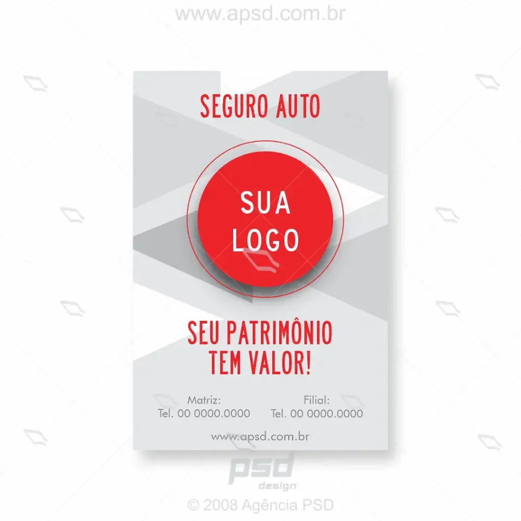 Panfleto seguradora