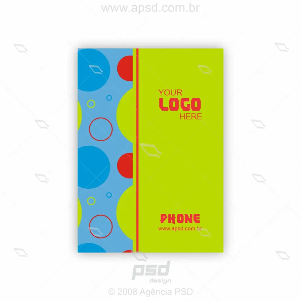 arte panfleto infantil