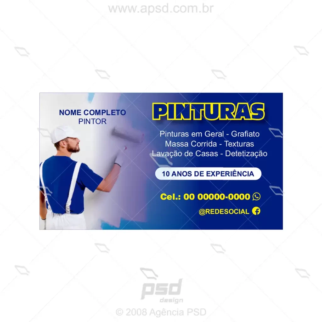 cartão pinturas