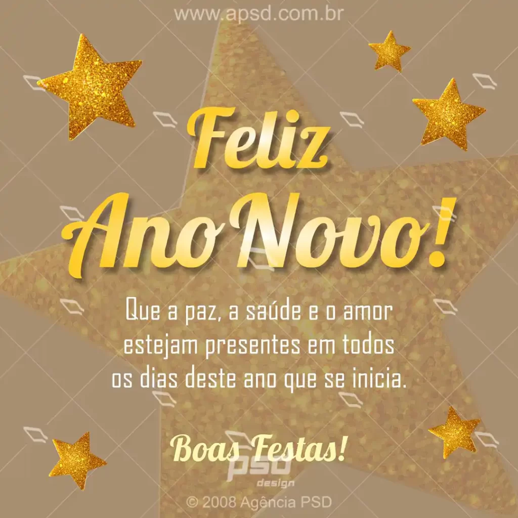 arte feliz ano novo