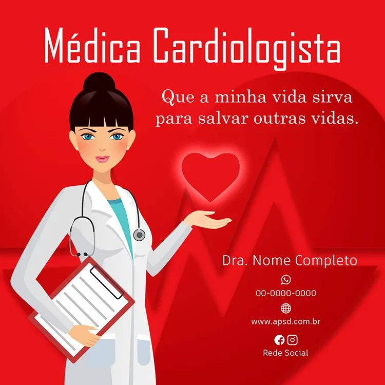 arte médica cardiologista