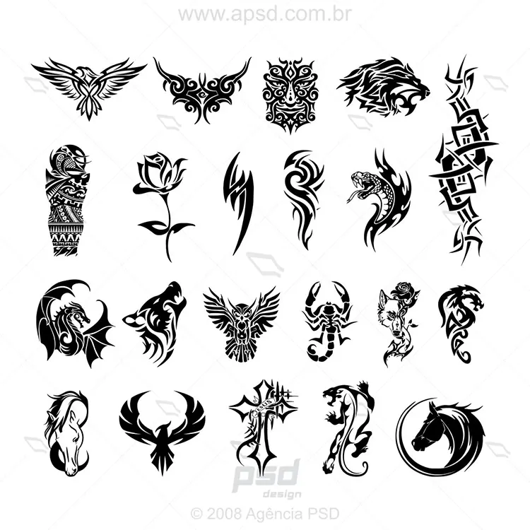 símbolos tribais