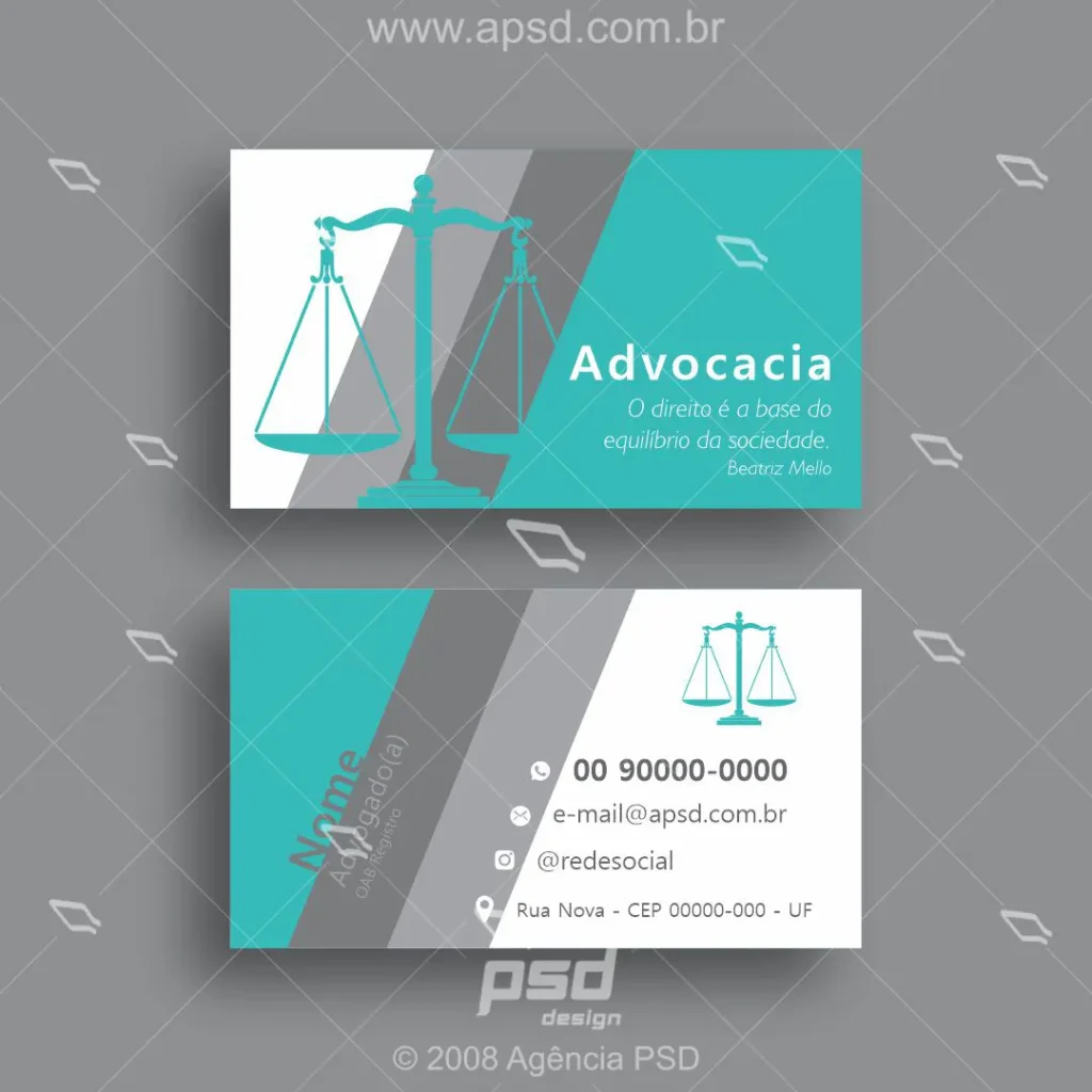 cartão advocacia