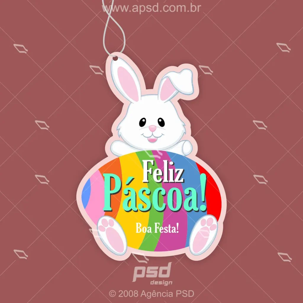 arte tag pascoa