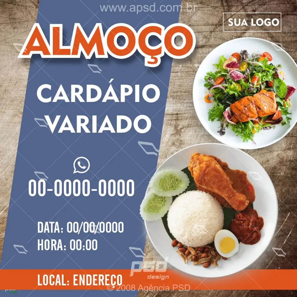arte almoço