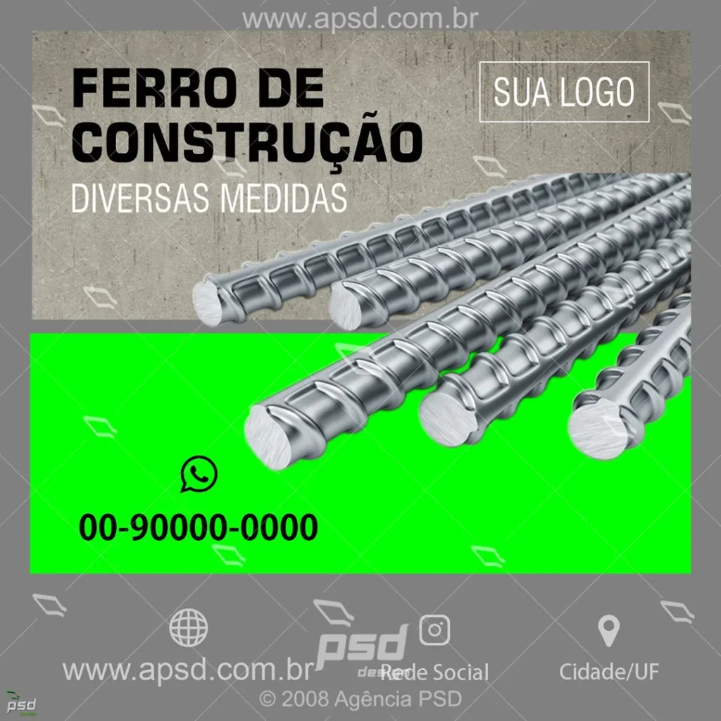 arte ferro de construção