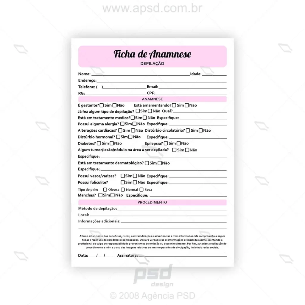 arte anamnese-depilacao