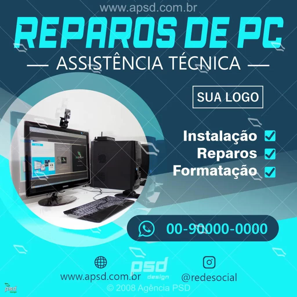 arte reparos de pc
