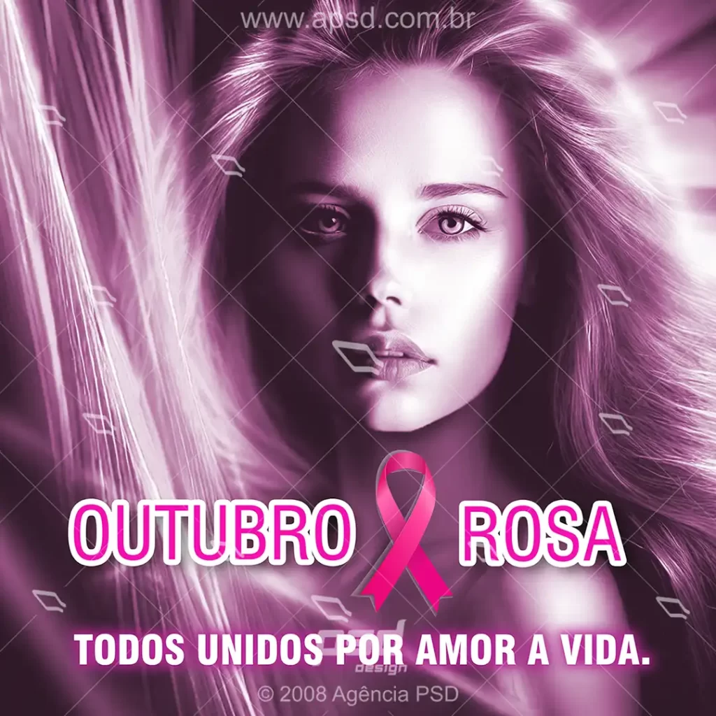 arte outubro rosa
