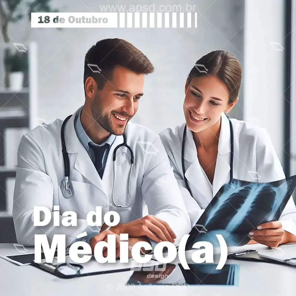 arte dia do médico