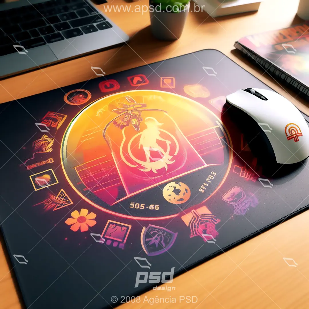 mousepad personalizado com sua logo