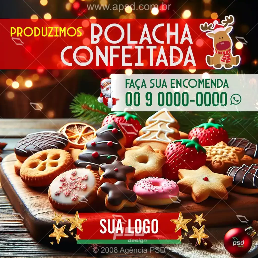 arte bolacha confeitada