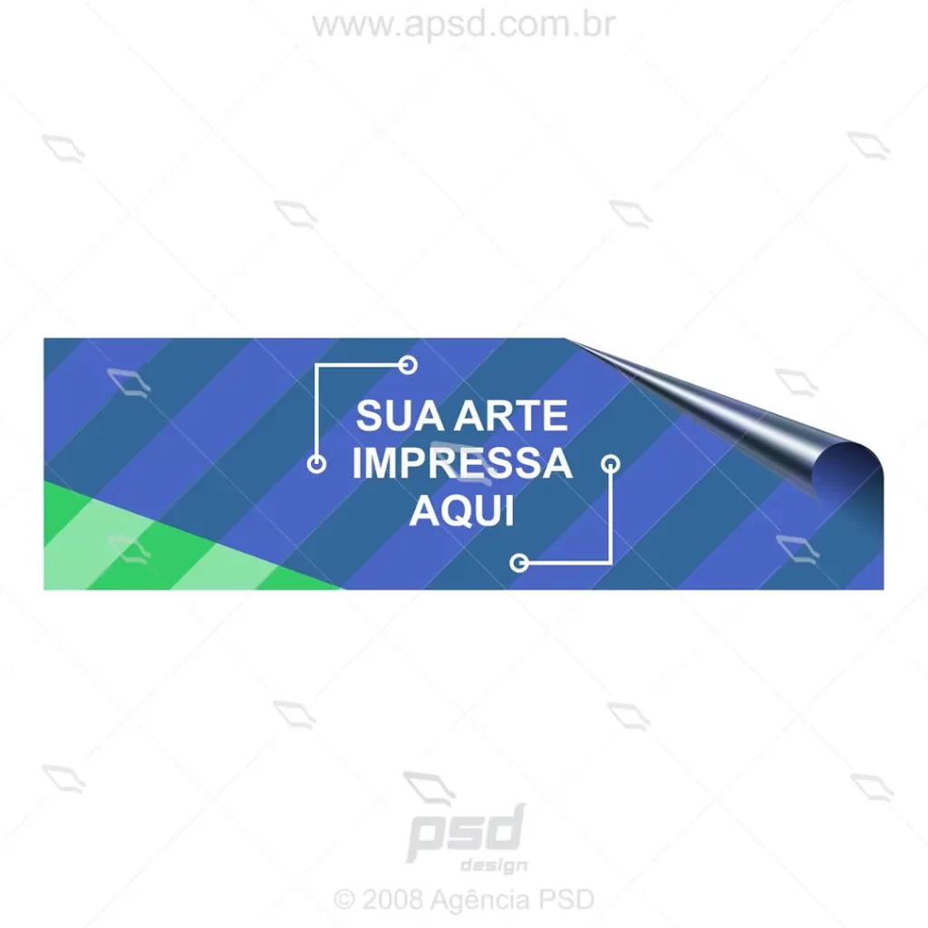 adesivo de vinil 50x15