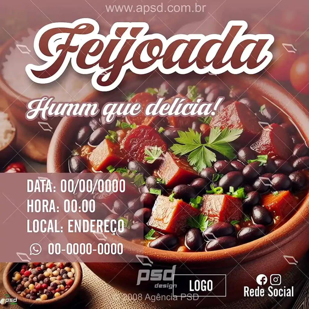 mídia digital feijoada