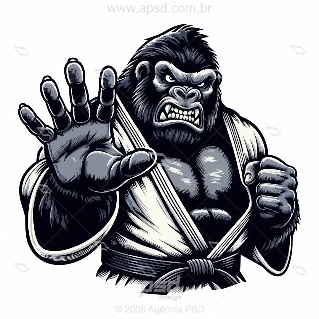 gorila judoca bravo