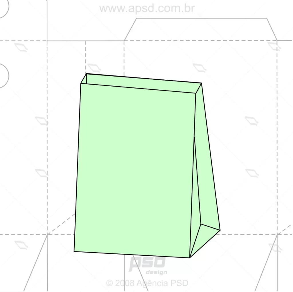 molde saco de pão