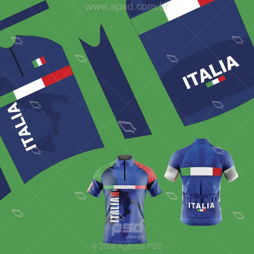 arte camisa italia ciclismo