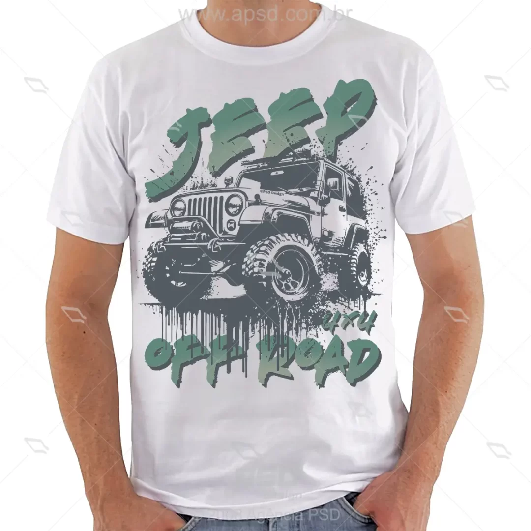 estampa jeep offroad