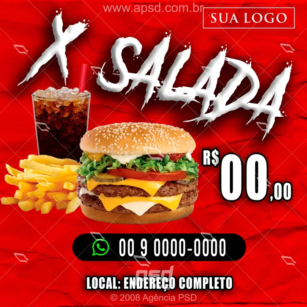 arte x salada psd