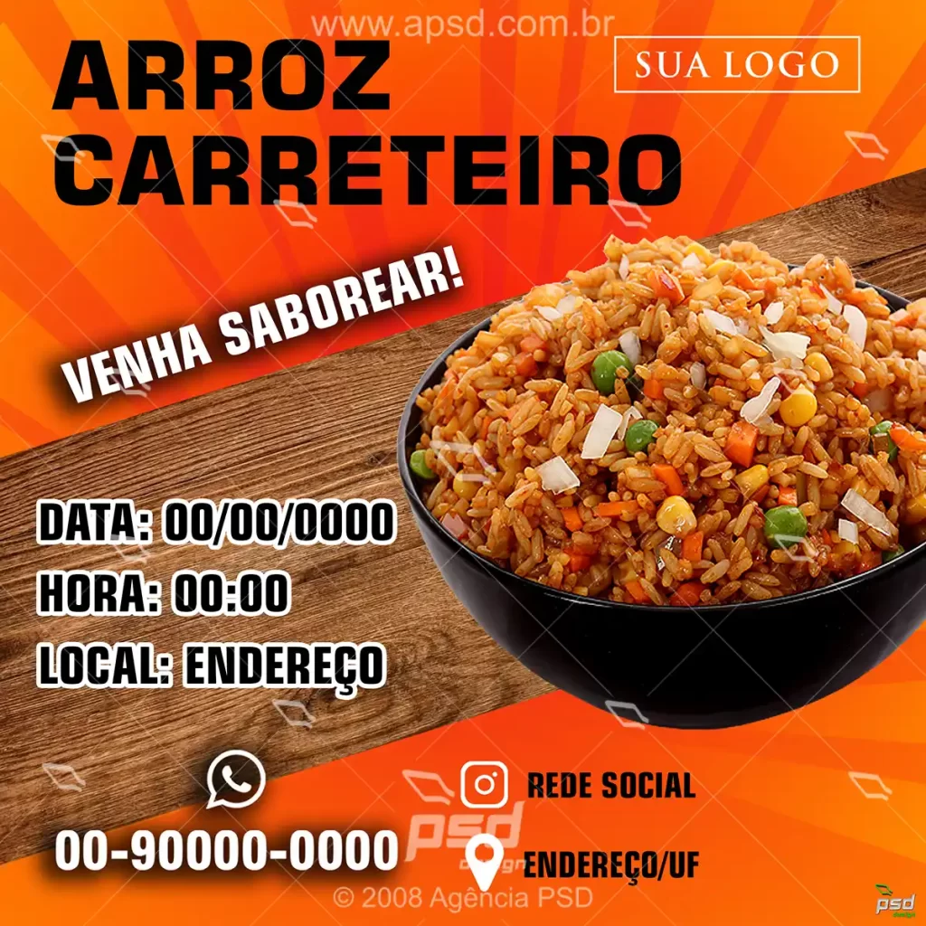 arte arroz carreteiro