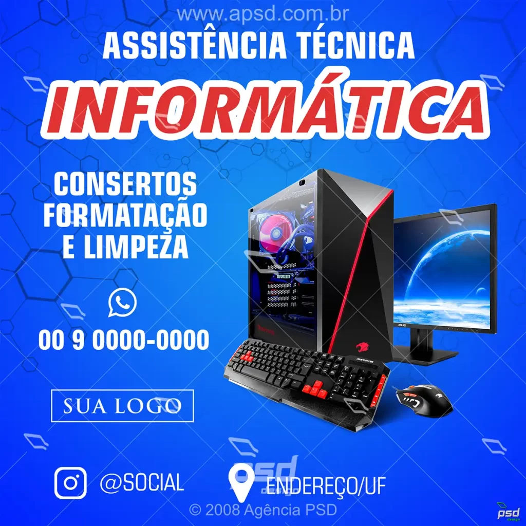 arte informática assistência