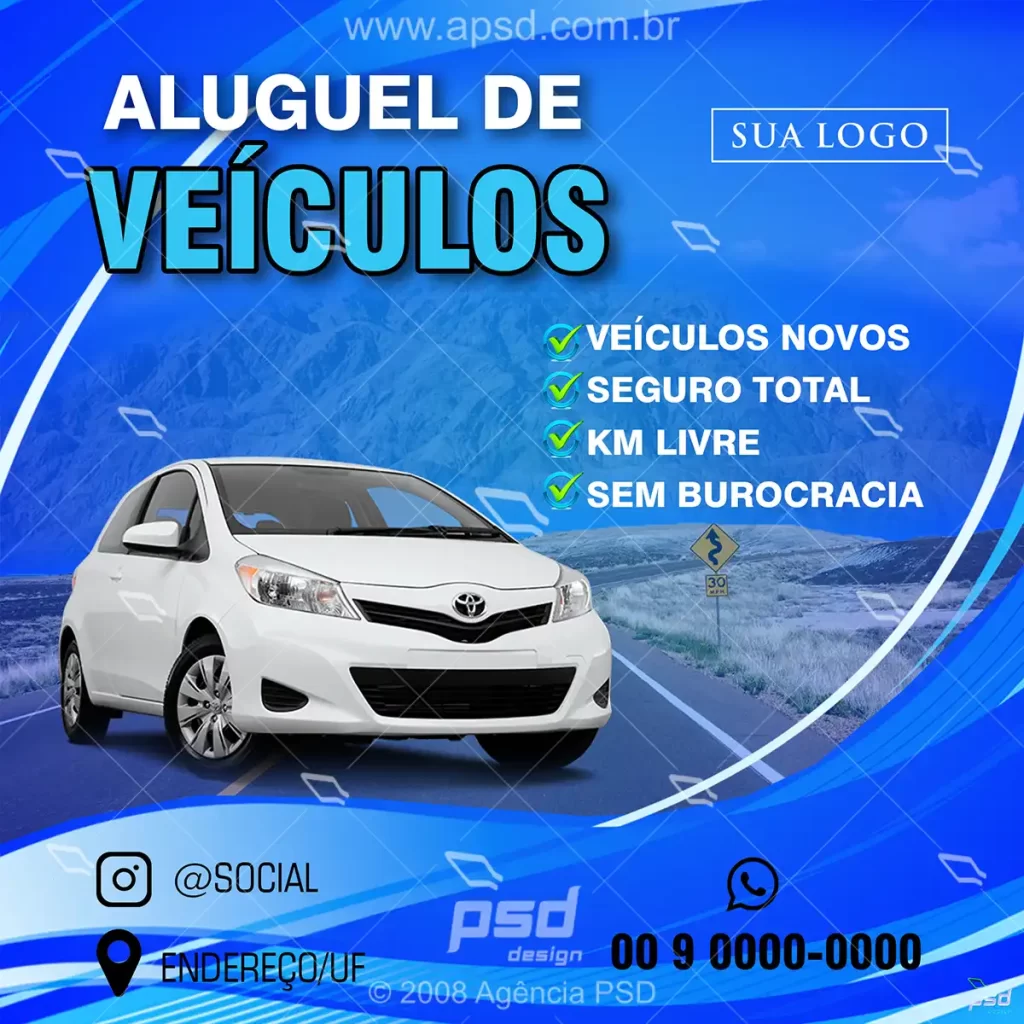 midia aluguel de veiculos