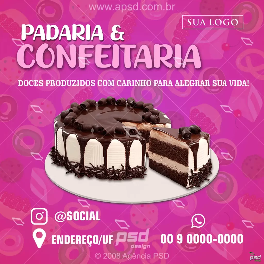 arte padaria e confeitaria