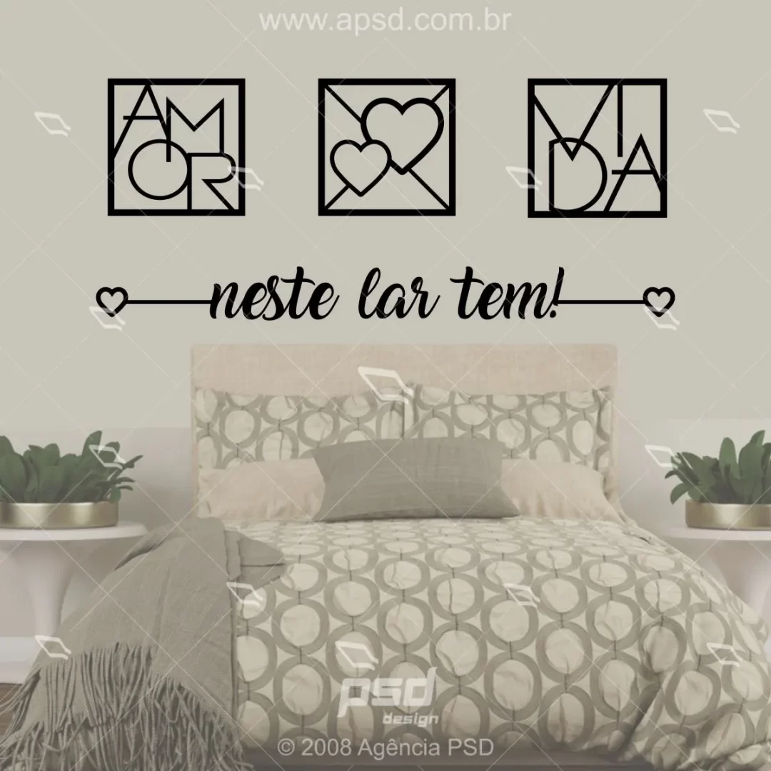 arte adesivo para quarto