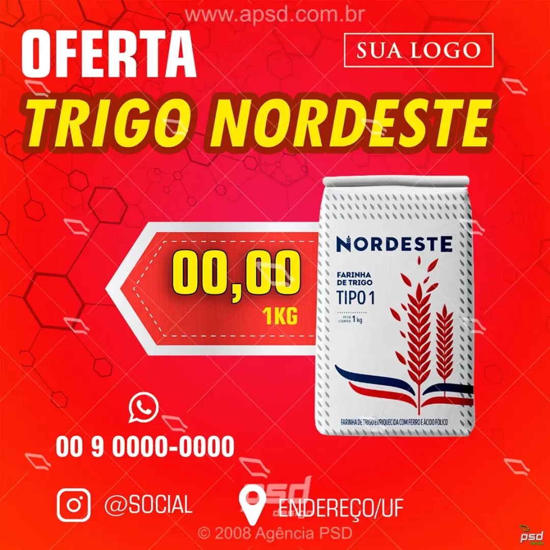 arte oferta trigo nordeste