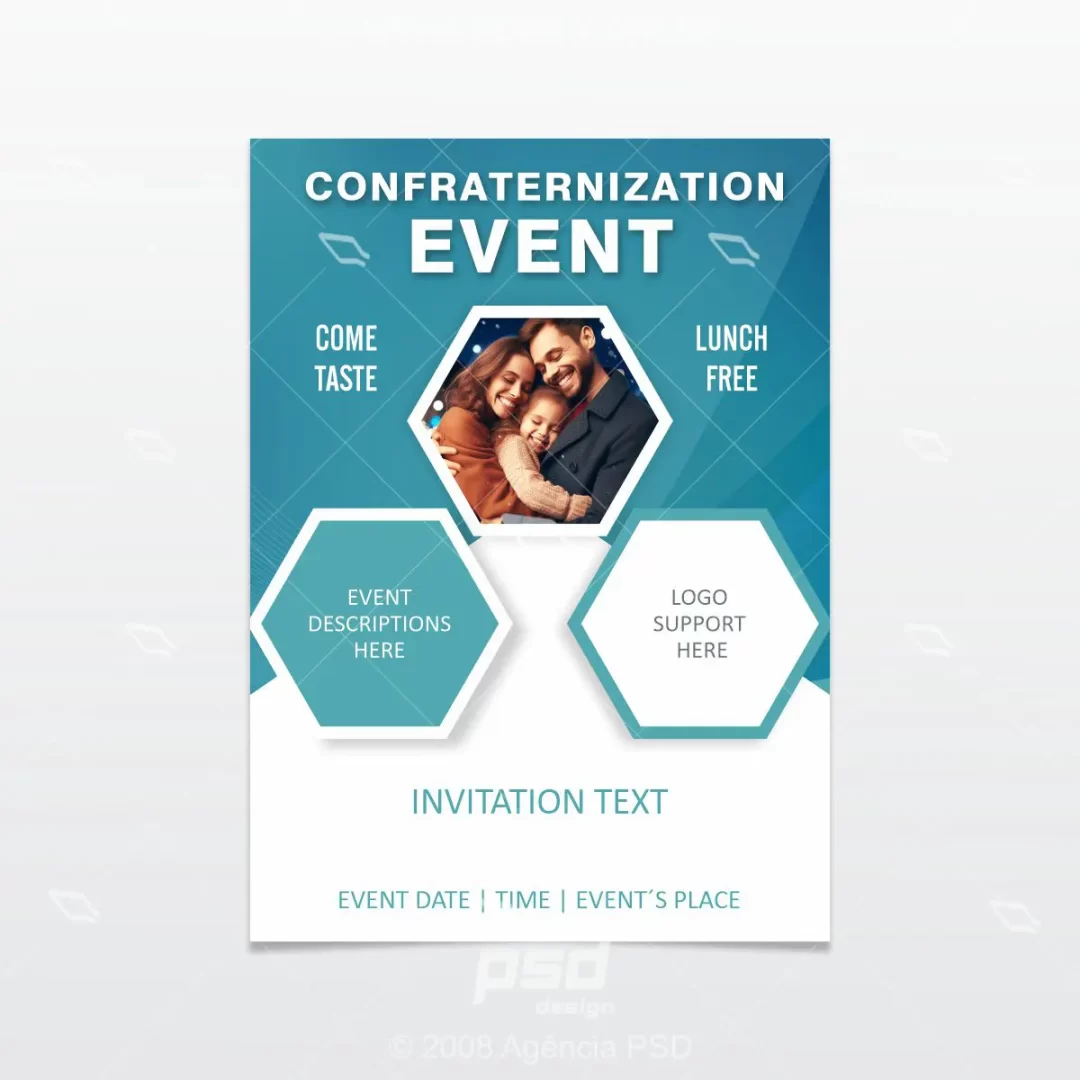 Art flyer events fraternization