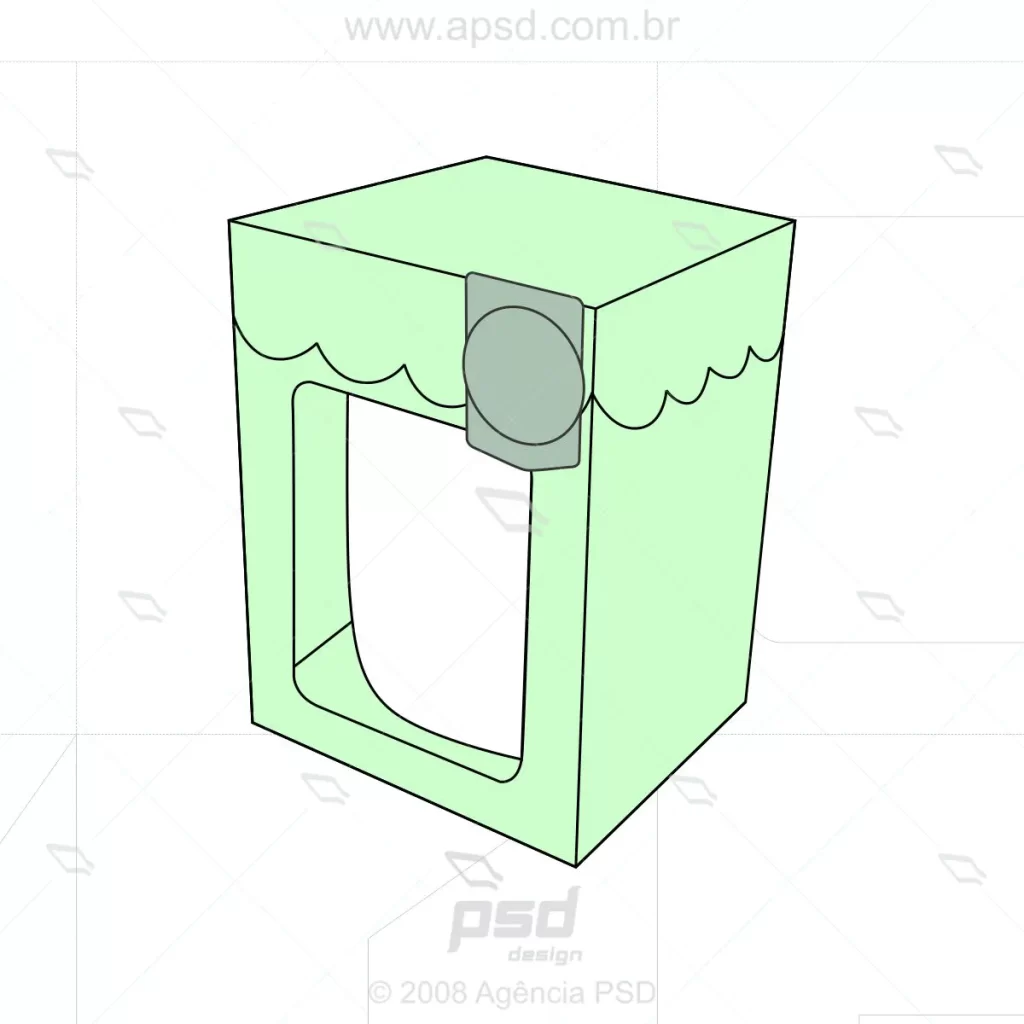 molde caixa caneca formatura