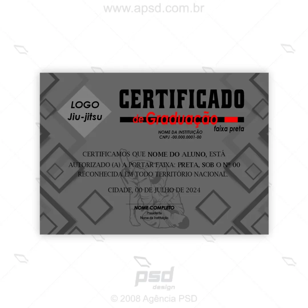 arte certifica jiu-jitsu faixa preta