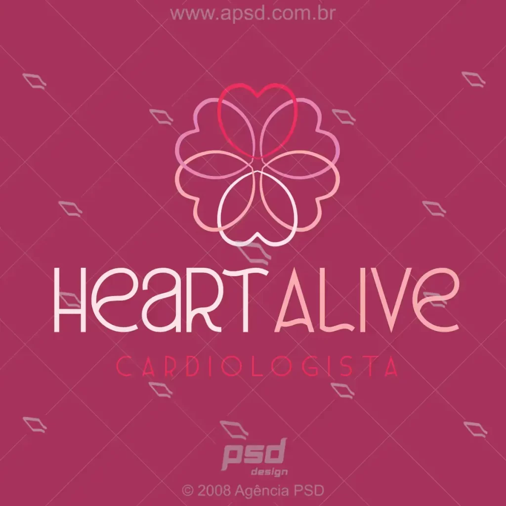 Kit artes Heart Alive cardiologista