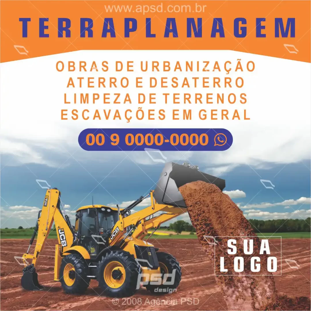 arte terraplanagem