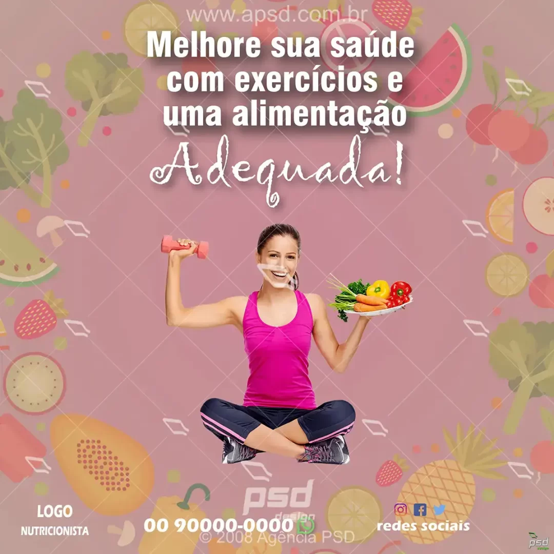 mídia social nutricionista