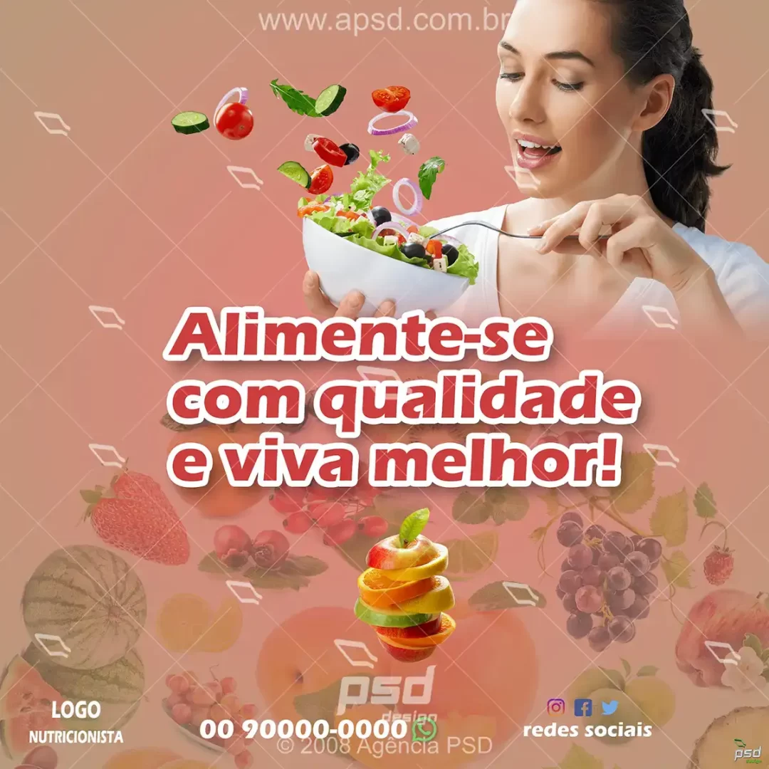 mídia social nutricionista