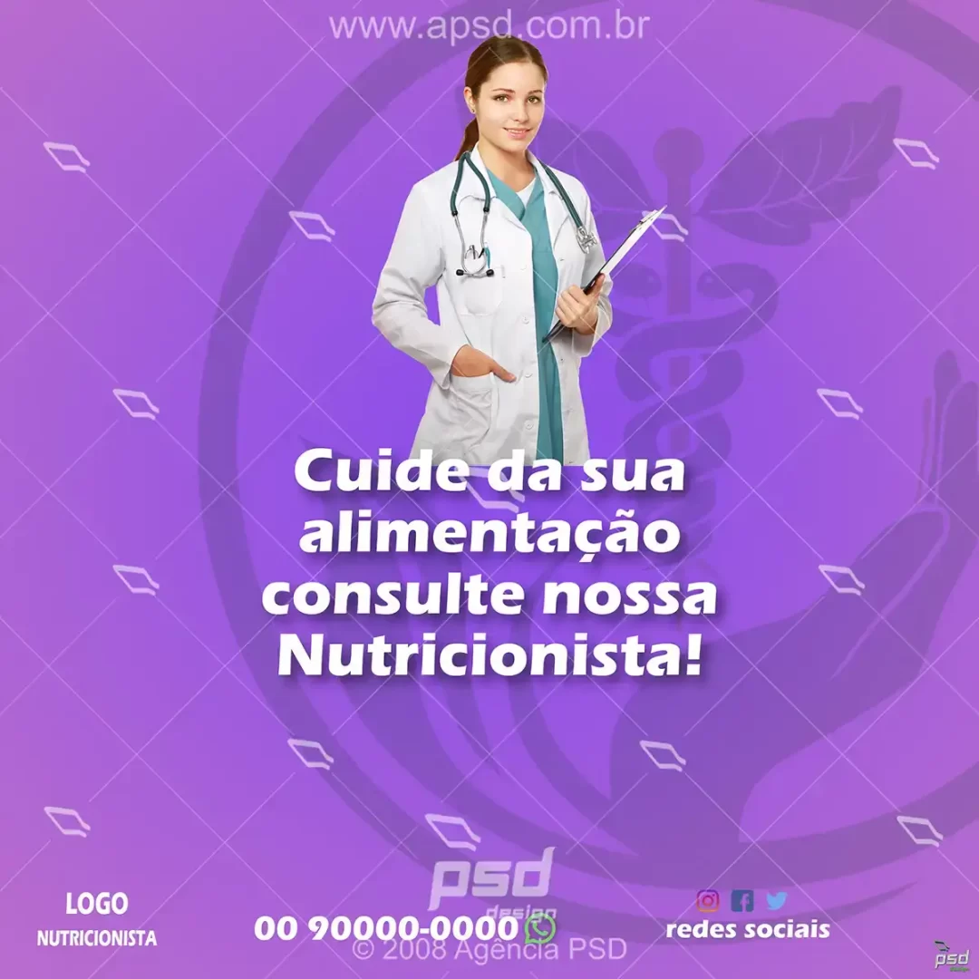 mídia social nutricionista