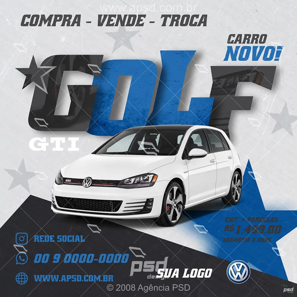 mídia revenda golf