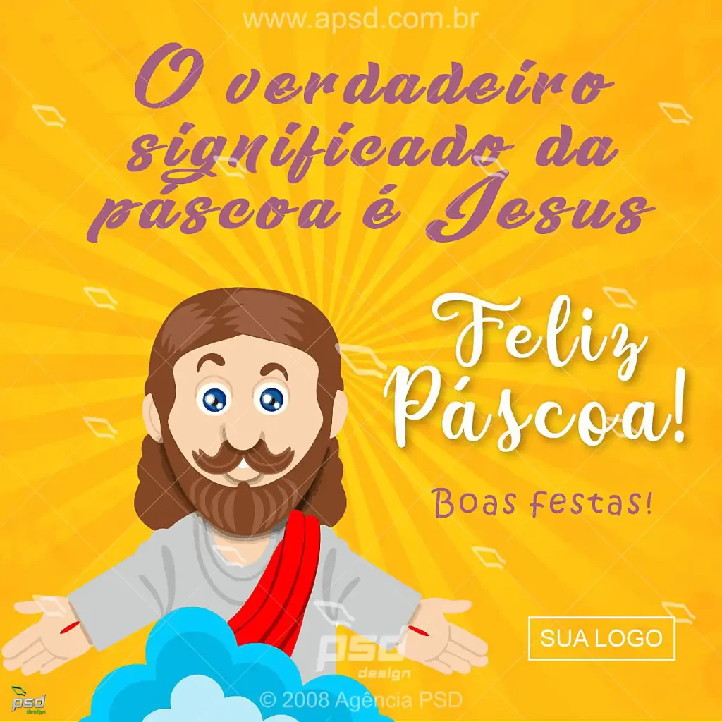 mídia feliz pascoa jesus