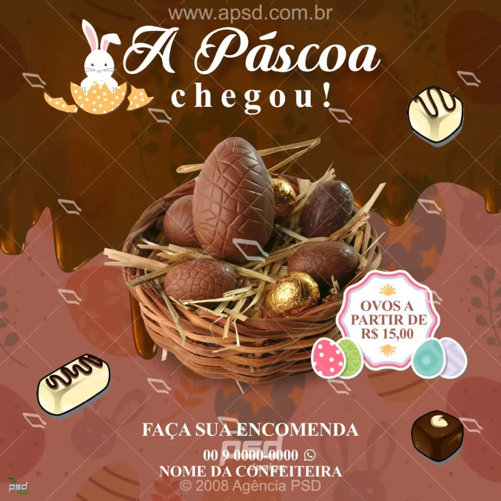 mídia ovos pascoa encomendas