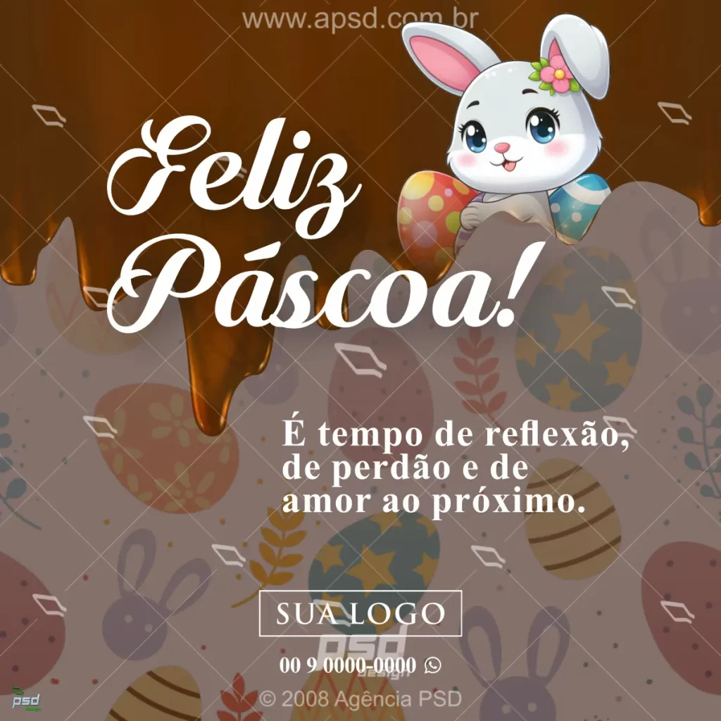 arte mídia feliz pascoa